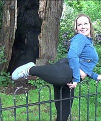 Ashley Riders Wild Flashing