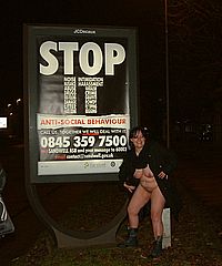 Mature UK Flasher Andrea