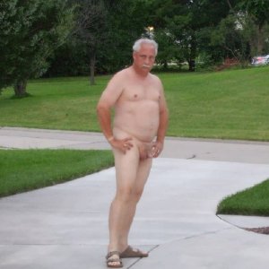 Daddy goes naked