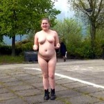 Bbw In Public Nudity