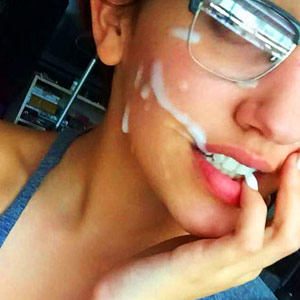 Jizz on slutty wives