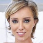 Hot babe cum blasted