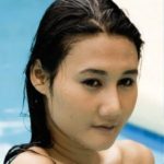 Asian skinny dipping