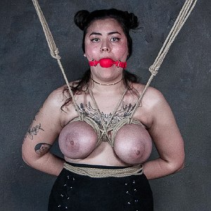 Ella Jane busty tied
